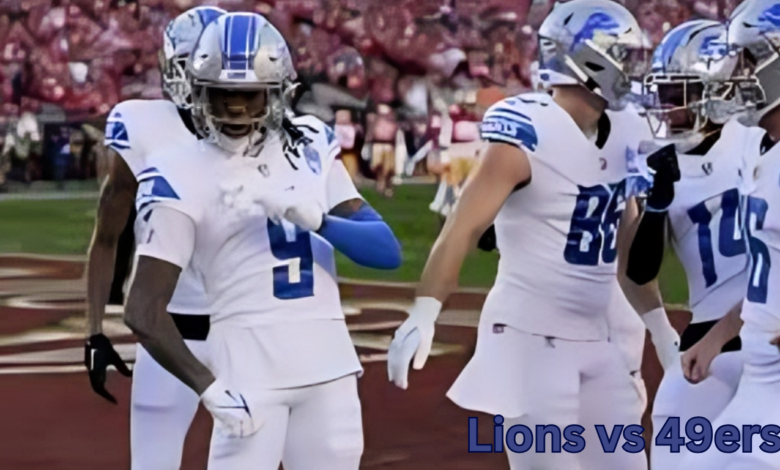 Lions vs 49ers