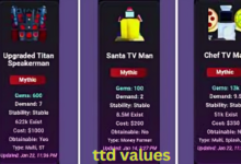 TTD Values
